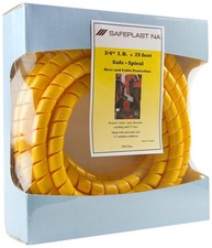 Caplugs SPPC Series – Safeplast Pre-Cut Spiral Wrap, Hose & Cable Protector, ... picture