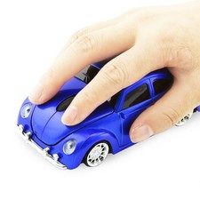 elec Space Sport Car Wireless Mouse Blue picture