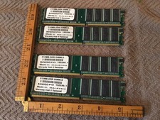 Two Generic 512 MB DIMM 400 MHz DDR Desktop Memory RAM 2 Sets Available Used picture