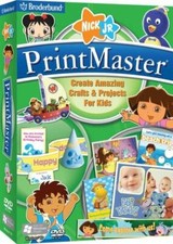 Broderbund Print Master Nick Jr. Edition. New picture
