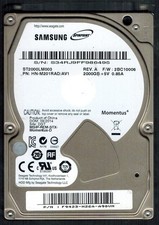 ST2000LM003 P/N:HN-M201RAD/AV1 S/N:S34RJ SAMSUNG 2TB CHINA SEP 2014 picture