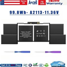 98.8Wh A2113 Battery For MacBook Pro Retina 16