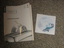 2003 Toast 6 Titanium CD DVD Burning Software Macintosh Mac OS X Installation CD picture