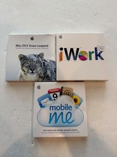 Apple Mac OS X Snow Leopard & iWork 09 Mobile Me Box Set picture