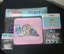 Pusheen Mouse Pad Wrist Rest, Cable Bite & Ornament Set Exclusive New In Package picture