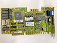VINTAGE 1990 TMI TRIDENT TVGA8900B 512K ISA VGA CARD HNGZYPTVGA96X4TCA MXB43 picture