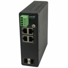 Transition Networks 4-Port Unmanaged Hardened Gigabit Ethernet PoE+ Switch picture