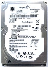 Seagate  100GB Momentus 7200 RPM 2.5” SATA HDD ST910021AS PN: 9S3014-032 picture
