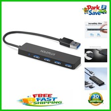 Versatile 4-Port USB 3.0 Hub - Ultra-Slim Design for Mac, Windows & Linux picture