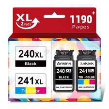 240XL 241XL Ink Cartridges Replacement for Canon Ink 240 241 PG-240 CL-241 XL... picture