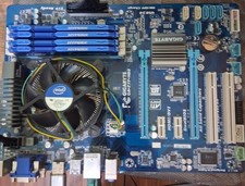Gigabyte Technology GA-Z77-HD3, LGA 1155, Intel Motherboard, cpu, ram, fan picture