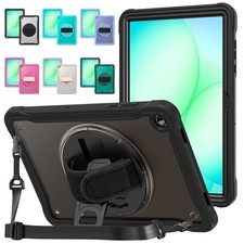 TPU+PC Shockproof Hand Strap Stand Case Cover for Samsung Galaxy Tab A11 Plus picture
