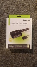 3 PCS-IOGEAR 2-Port USB KVM Switch VGA Cable with Cables and Remote Model GCS22U picture