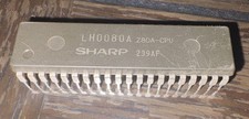 Z80A Sharp CPU Microprocessor LH0080A Z80A 8-Bit 40-Pin DIP-40 New/NOS.  picture