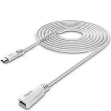 TUSITA Micro USB Power Extension Cable (20Ft 6M) - Male to Female Extender Cord picture