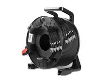 Armored Fiber Optic Cable ST to ST 8 Strands Single Mode with Fiber Reel picture
