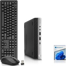 HP 705 G4 Desktop Mini PC AMD Ryzen 5 Pro 2400G 32GB RAM 1TB SSD Windows 11 Pro picture