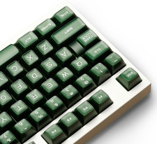 ULTRAEQUIP Emerald Jade PBT Keycaps RSA Profile for Mechanical Keyboard Key picture