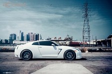 Cars nissan r35 gtr godzilla Desk Mat Stitched picture