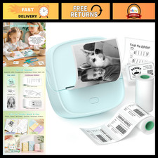 Mini Portable Thermal Sticker Printer - Inkless Bluetooth Label Maker for DIY Cr picture