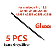 5pcs for MacBook Pro 13'' A2338 M1 M2 2020 2022 Front Logo Bezel Glass Original picture