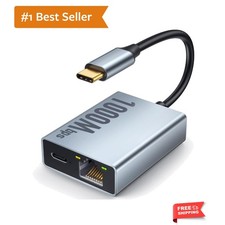 1000Mbps USB Type C to RJ45 Ethernet Adapter for Chromecast & Streaming Devices picture