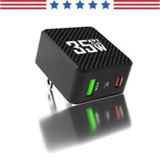 35W PD Fast Charger USB-C Adapter For iPhone 15 14 13 12 For Samsung Galaxy S21 picture