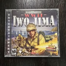 Elite Forces IWO JIMA Video Game - PC CD-ROM ValuSoft VTG Working picture