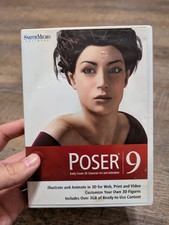 Poser 9 (PC, MAC, Smith Micro Software 2-Disc) Create 3D Character Art Animation picture