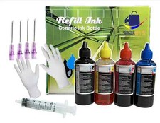 4X100ml Bulk Refill UV INK for Epson using # 664 Eco Tank ET-2500 ET-2550 picture