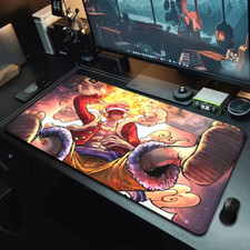 Anime One Piece Luffy Gear5 Gaming Mouse & Keyboard Mat 400x900 picture