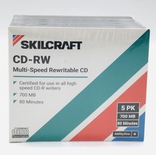 SkilCraft 7045-01-470-3592 CD-RW Multi-Speed Rewritable CD - Case of 60 picture