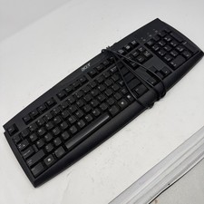 Acer SK-1688 Wired Black Keyboard PS/2 Connector Full Size Numeric Keypad picture