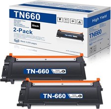 2PK TN660 Toner Cartridge For Brother TN630 MFC-L2700DW DCP-L2540DW picture