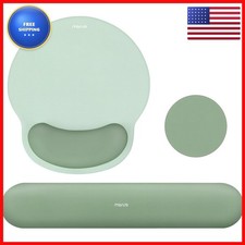 MOSISO Wrist Rest Support for Mouse Pad & Keyboard Set, Antique Green picture