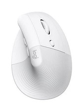 Logitech Lift for Mac Vertical Ergonomic Mouse Wireless Bluetooth White MR0094 picture
