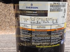 Copeland ZR61KCE-TFD-250 Scroll Compressor Replacement 5 HP 460V 3 PH R134a #HT picture