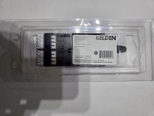 Belden FFSD04LD FX DCX Frame OS2 4-Port LC Duplex Adapter Blue Singlemode NEW picture