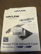 WAVLINK 5G Base-T PCIe Network Card PCI Express Ethernet Low Profile Bracket picture