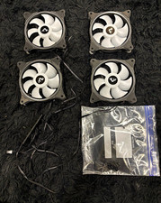 IPASON PC cooling fans 4 pack Black RGB picture