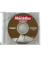 Quicken MacInTax Deluxe Final Edition Tax Year 1997 1040 Refund W-2 picture