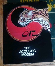 Vintage 1978 THE ACOUSTIC MODEM 1 Page Brochure NOVATION INC. picture