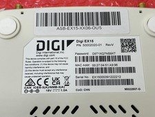 Digi EX15 Model 1002CM06 Cellular Modem Router Ethernet G1N picture