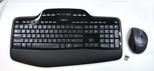 Logitech MK710 Wireless Keyboard K710 M705 Mouse w/Unifying Receiver & New Batts picture