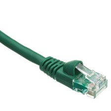 Snagless 35 Foot Cat5e Green Network Ethernet Patch Cable picture