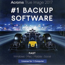 Acronis True Image 2017 | Physical CD & Key | New Old Stock picture