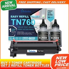 Easy Refill TN760 For Brother Toner Cartridge HL-L2395DW   HL-L2390DW    picture