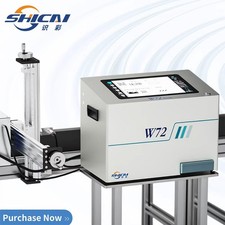W72 72mm Industrial Inkjet Coder Touch Screen Date QR Barcode Label Printer picture