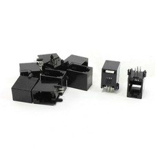 10Pcs RJ9 RJ10 RJ22 4P4C 4-Position Phone Handset Female Connectors picture