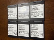 (6) SanDisk X400 256GB SSD SATA / Formatted / Health Tested Good  picture